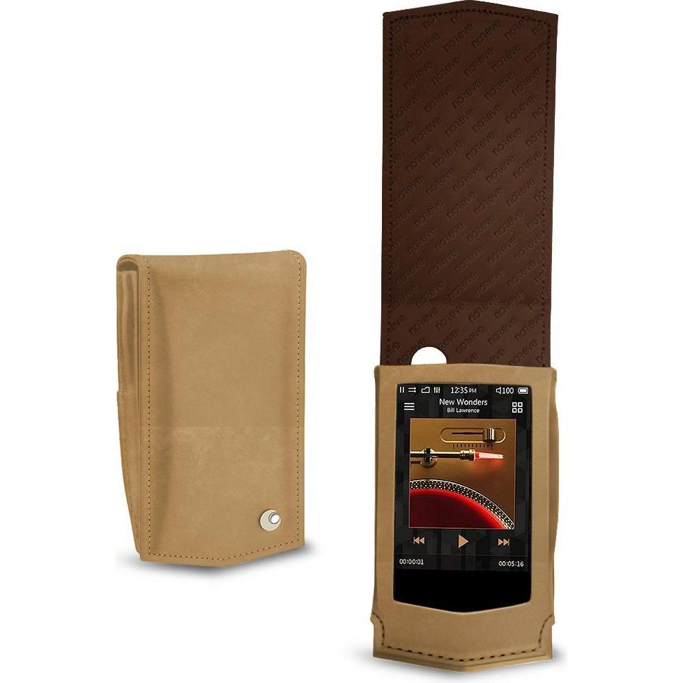 Noreve Lederschutzhülle vertikal, MP3 Tasche + Hülle, Braun
