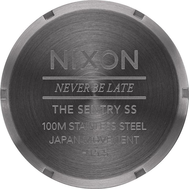 Produktbild Nixon Armbanduhr Sentry SS All Gunmetal 42 mm (Analoguhr, 42 mm)