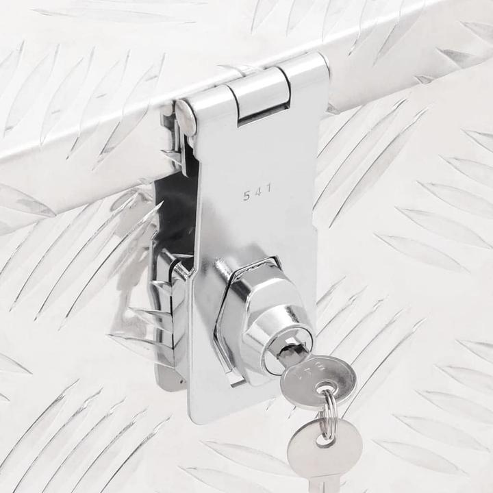 Produktbild vidaXL Aluminium-Aufbewahrungsbox (70 cm)