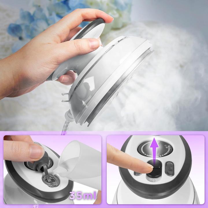 Immagine prodotto Duronic Mini Reise-Dampfbügeleisen