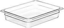 Actual product image Cambro Canteen 1/2GN 3.9L 32.5x26.5x6.5cm Polycarbonate Clear,6 pcs/box (3.90 l)