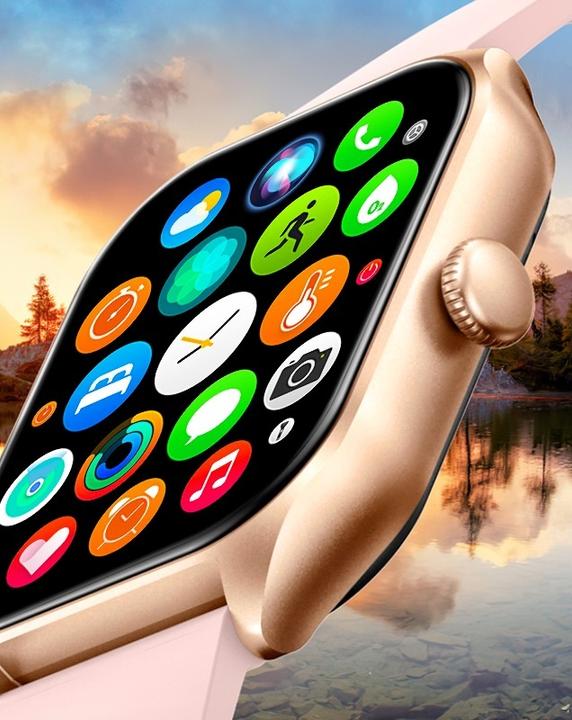 Actual product image RNCF03-5 Damen Smartwatch Roségold Armband + Armband