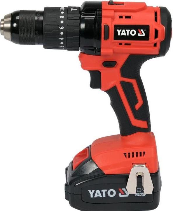 Produktbild Yato WIERTARKO-WKRĘTARKA UDAROWA 18V LI-ION 82790 / 1x3,0Ah 75Nm / SILNIK BEZSZCZOTKOWY