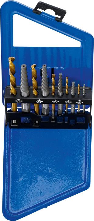 Image du produit BGS Jeu d’extracteurs de vis & forets à gauche | HSS | traitement au nitrure de titane | 2 - 7,5 mm |... (7,5 mm, 2,8 mm, 2 mm, 4 mm, 6,4 mm)