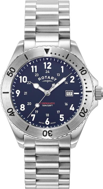 Produktbild Rotary GB05475/52 Commando Herrenuhr 40mm 10ATM (Analoguhr, 40 mm)
