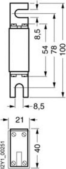 Productafbeelding Siemens SitorZekering link 690V aR 3 (315 A)