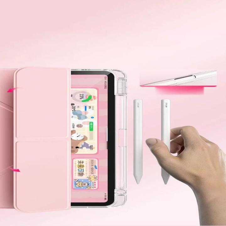 Produktbild Machino Book case TAB Case for iPad Pro 12.9" 2018-2022/ AIR 13" 2024 Pink (Apple iPad Air 13 2024)