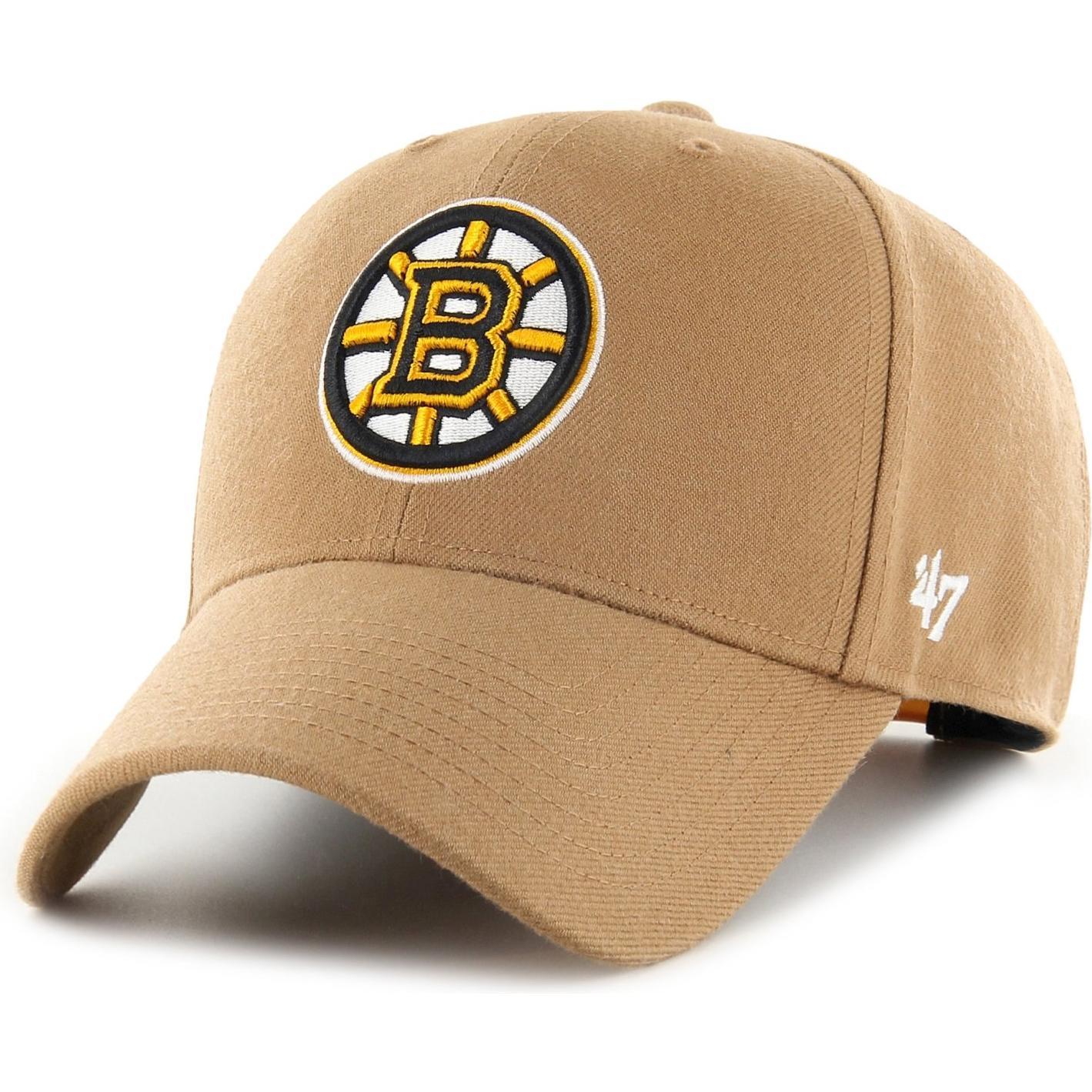 47 Brand, Herren, Cap, NHL Boston Bruins, Beige