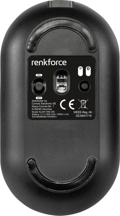 Produktbild Renkforce RF-WM-200 (Kabellos, Kabelgebunden)