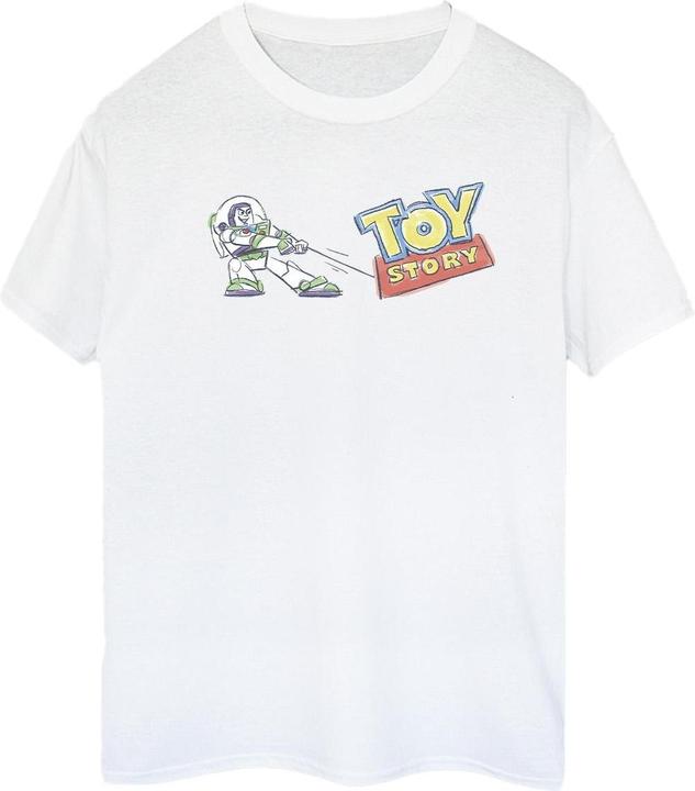 Image du produit Disney - T-shirt TOY STORY BUZZ PULLING LOGO - Femme (5XL)