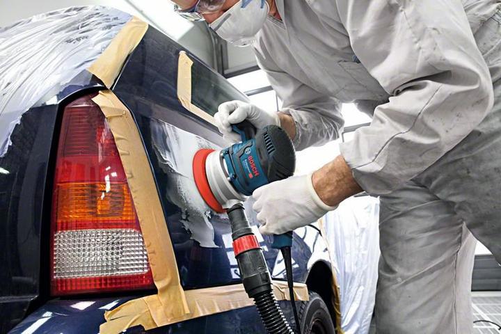Actual product image Bosch Professional GEX 40-150 (Eccentric grinder, 400 W)