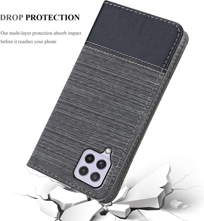 Actual product image Cadorabo Jeans Book Cover (Samsung Galaxy M22, Samsung Galaxy A22, Samsung Galaxy A32)