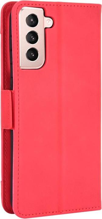 Image du produit Cover-Discount Galaxy S21 Ultra - Étui avec de nombreuses poches pour cartes rouges (Samsung Galaxy S21 Ultra)