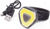 Produktbild Benson Fahrradlicht LED USB wiederaufladbar weiss