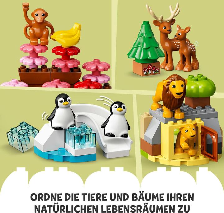 Actual product image LEGO Wild animals of the world (10975)