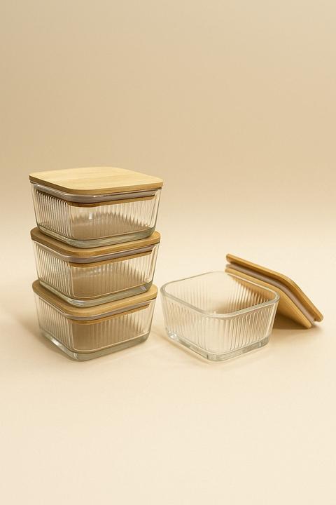 Actual product image Hermia Vault Storage Box Set 8 Pieces (0.30 l)