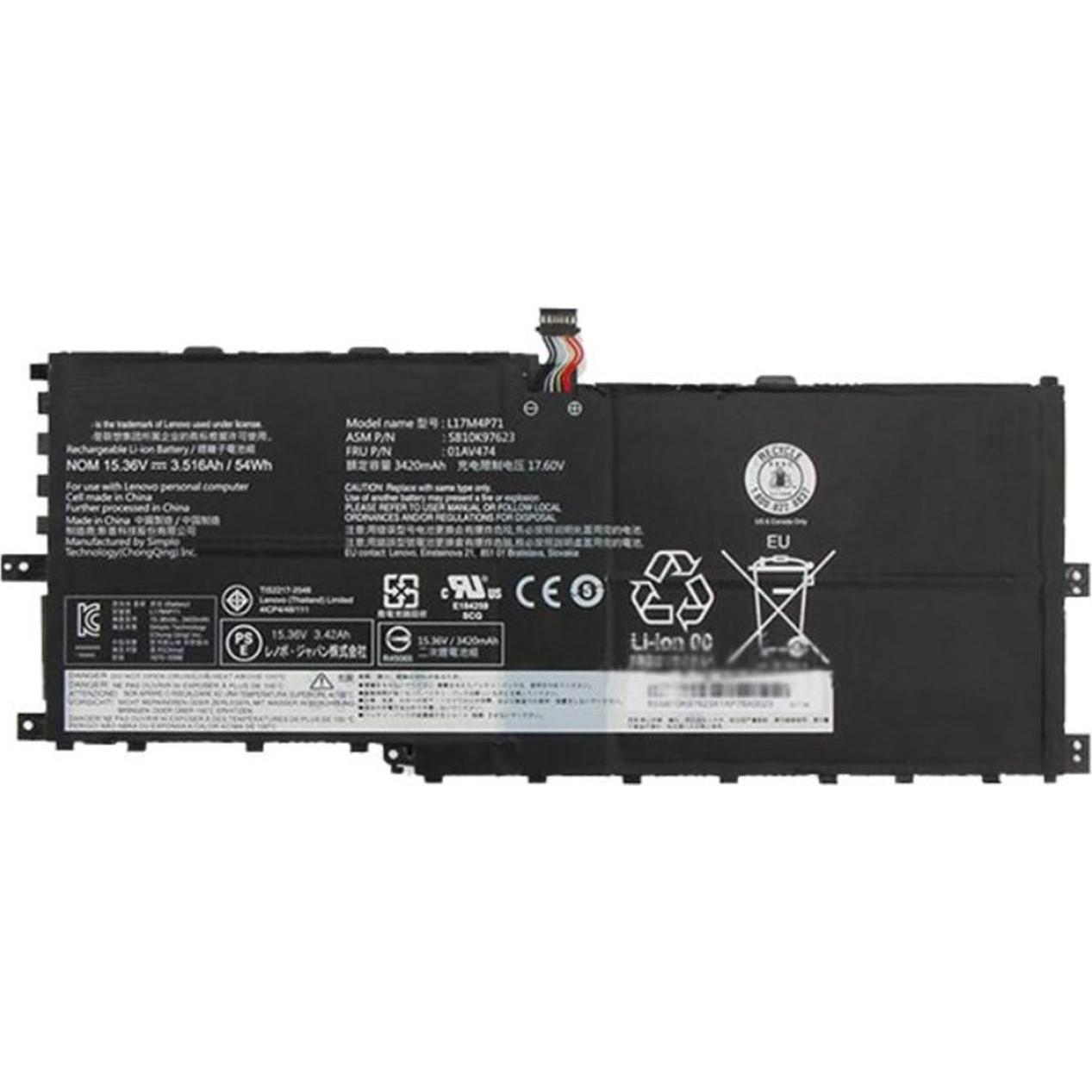 Lenovo FRU01AV475, Notebook Akku