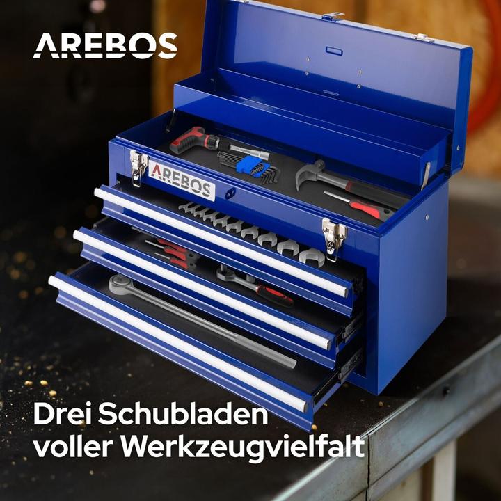 Actual product image Arebos Werkzeugkoffer