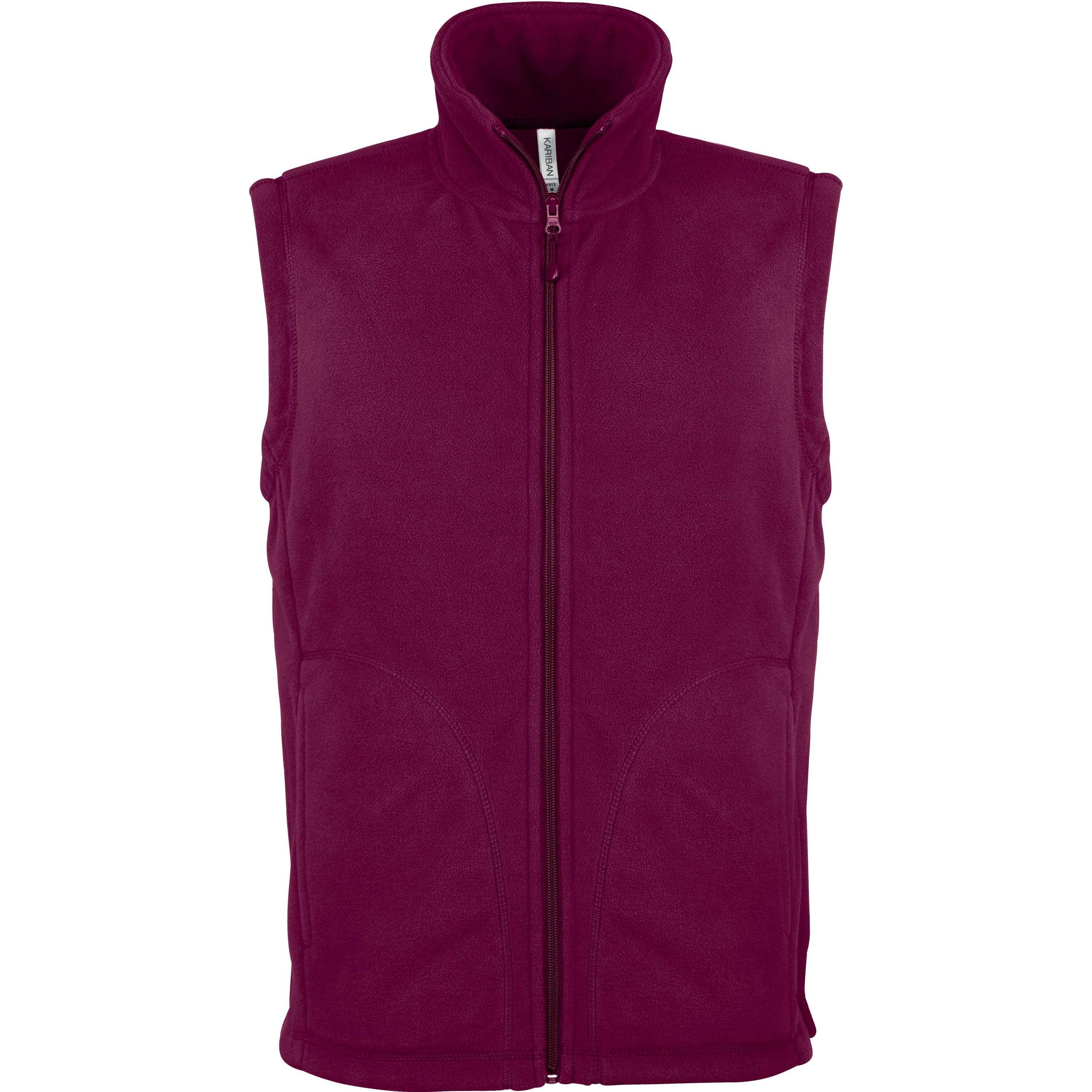 Thumbnail - Kariban, Herren, Weste, microfleece-weste luca, Schwarz, (3XL)