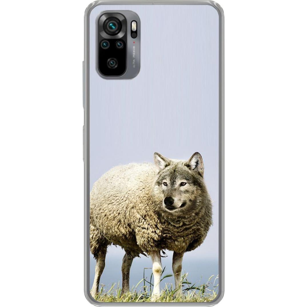 König Design Hülle Handy Schutz für Xiaomi Redmi Note 10S Case Cover Tasche Bumper Etuis TPU (Xiaomi Redmi Note 10S), Sm...