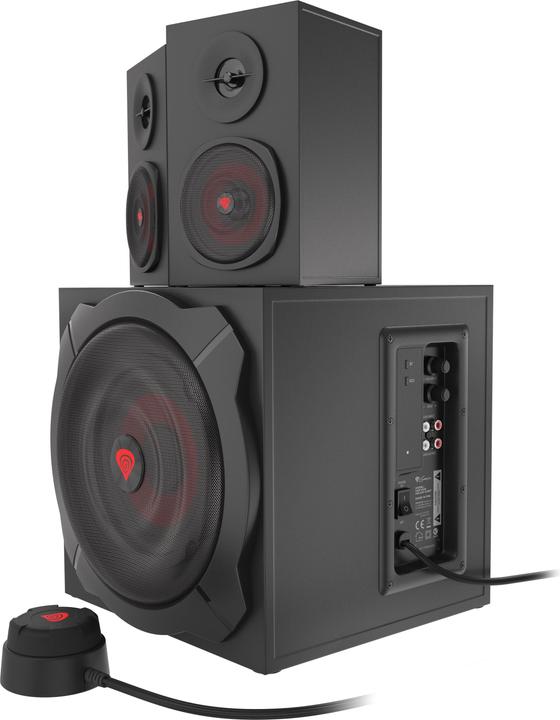 Produktbild Genesis Helium 610BT Computer Speakers, Wired, Bluetooth, Black