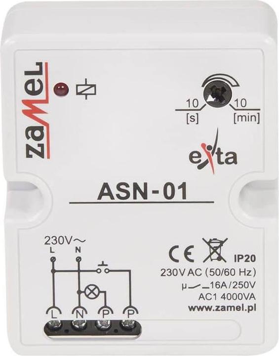 Immagine prodotto Zamel Interruttore di ritardo delle scale ASN-01