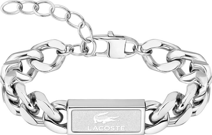 Lacoste - Distinctive steel bracelet for men Backhand 2040439 (Steel)