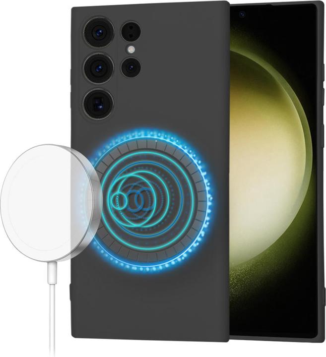 Image du produit Techsuit - SoftFlex MagSafe - Samsung Galaxy S23 Ultra - Black (Samsung Galaxy S23 Ultra)