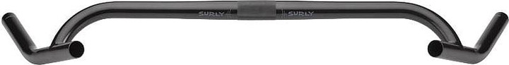 Actual product image Surly Corner Bar Drop handlebar, 25.4mm (incl. shims 31.8mm), 500x0mm, 0°/0°, black (25.40 mm)