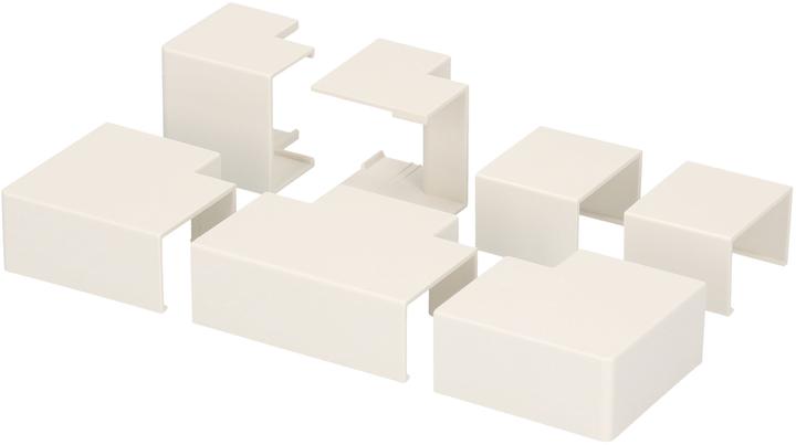 Image du produit Inofix Connecteurs Plasfix 25x16mm assortis 7 pièces (Conduit, 2.50 cm)