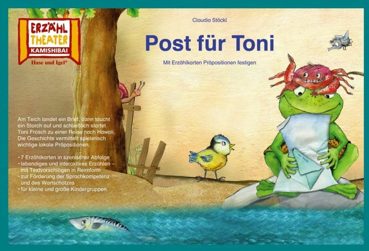Immagine prodotto Post für Toni / Kamishibai Bildkarten (Tedesco, Claudia Stöckl, 2021)