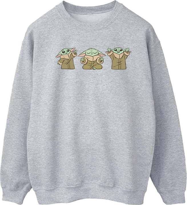 Produktbild Star Wars The Mandalorian Grogu Poses Sweatshirt (L)