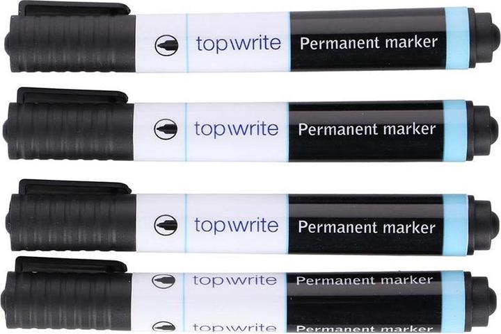 Actual product image Topwrite Permanent-Marker (4x)