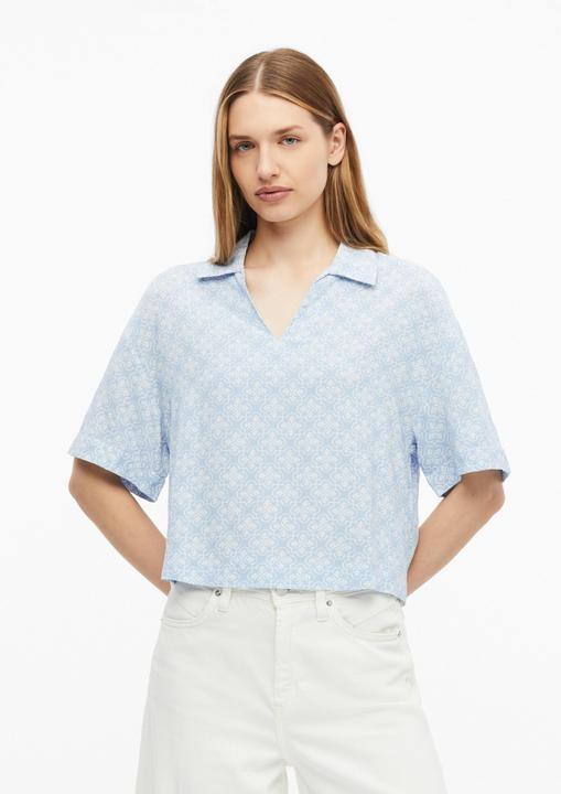 Produktbild s.Oliver Viskosebluse im Boxy Fit (48)
