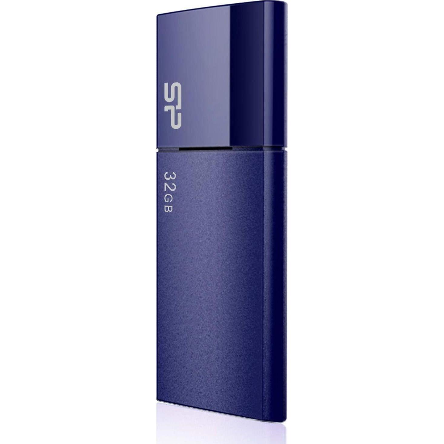 Silicon Power Blaze B05 (32 GB, USB-A, USB 3.1, USB 3.2), USB Stick, Blau