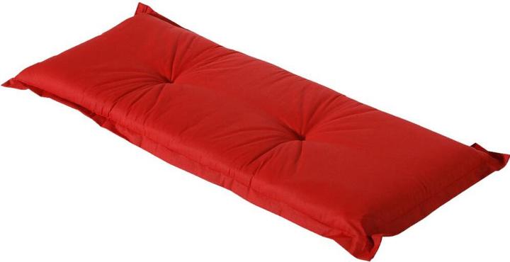 Madison Cuscino Basic rosso per panca 150 cm 50% cotone / 50% poliestere (150 x 48 cm)