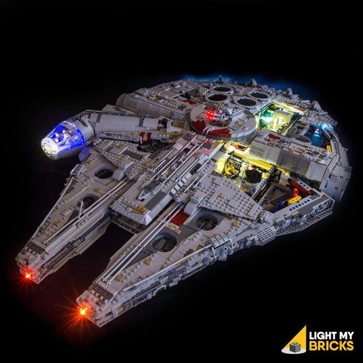 Light my bricks LED Licht Set für LEGO Star Wars UCS Millennium Falcon