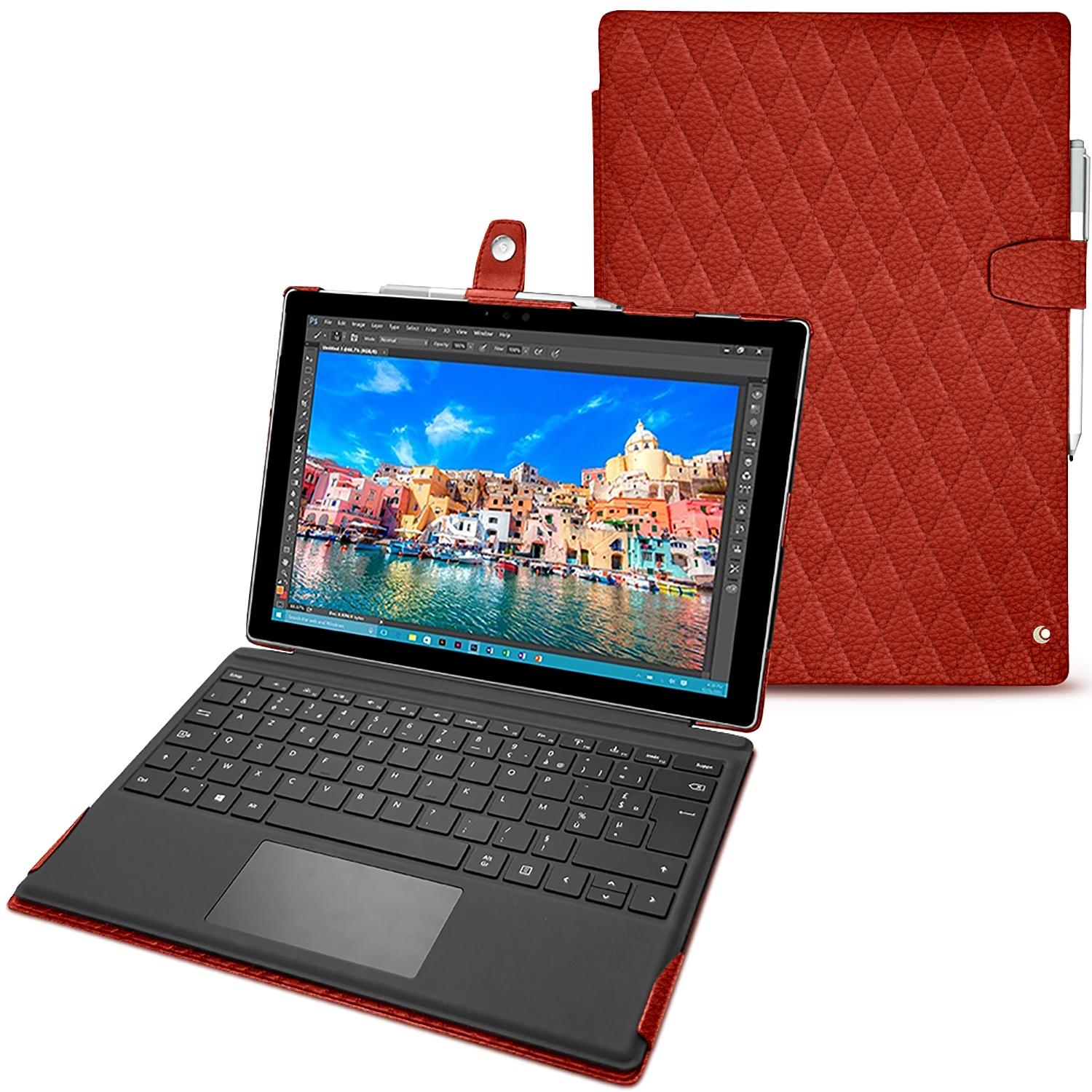 Noreve Lederschutzhülle (Microsoft Surface Pro 4), Tablet Hülle