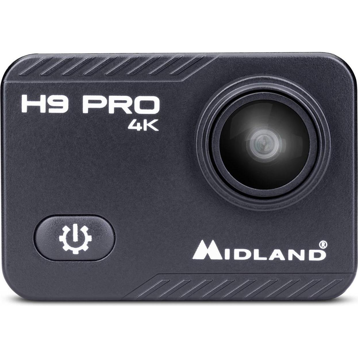 Midland H9 Pro WIFI Action Kamera Ultra HD 4K (60p, WLAN) (C1518)