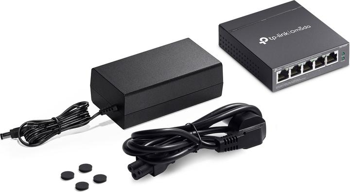 Produktbild TP-Link Omada 5-Port Gigabit Desktop Switch With 4-Port Poe Port: 4x (5 Ports)