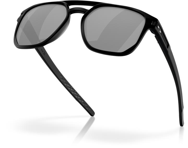 Actual product image Oakley Latch Beta Matte BlackPrizm Black Polarised