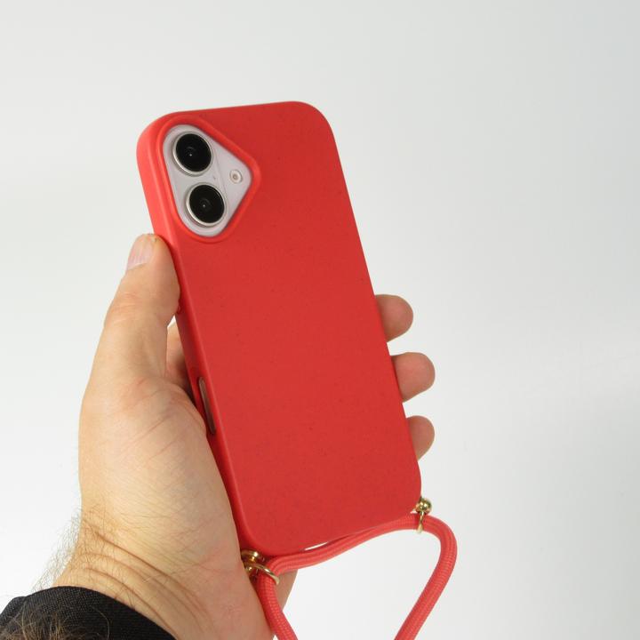 Produktbild PhoneLook Hülle Bio Eco-Friendly Vegan mit Handykette Necklace