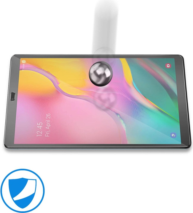 Produktbild Avizar Kristallklare Folie, Glas-Displayschutz (1 Stück, Galaxy Tab A 10.1 (2019))