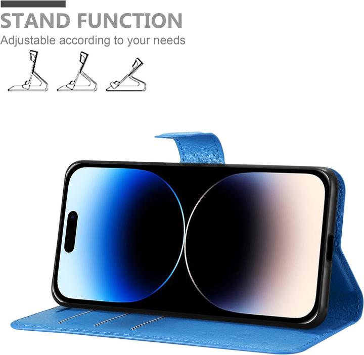 Immagine prodotto Cadorabo Custodia per Apple iPhone 14 PRO in stile Book Stand (Apple iPhone 14 Pro)