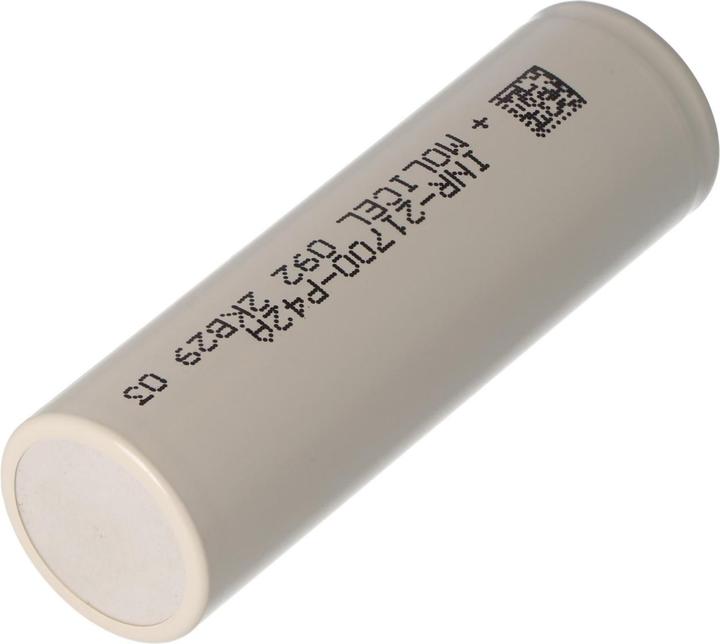 Produktbild Molicel Akku INR21700-P42A 45A, ungeschützt, flat top (4200 mAh)