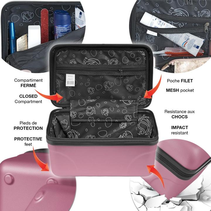 Produktbild Only-Bags.Store Kosmetiktasche für die Reise - Kleines Modell, wasserdicht