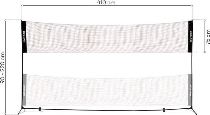 Immagine prodotto Ty Meteor Badmintonnetz