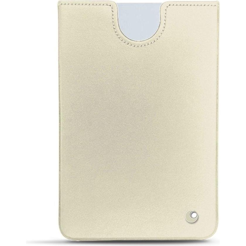 Noreve Lederschutzhülle (Microsoft Surface Duo), Smartphone Hülle, Weiss