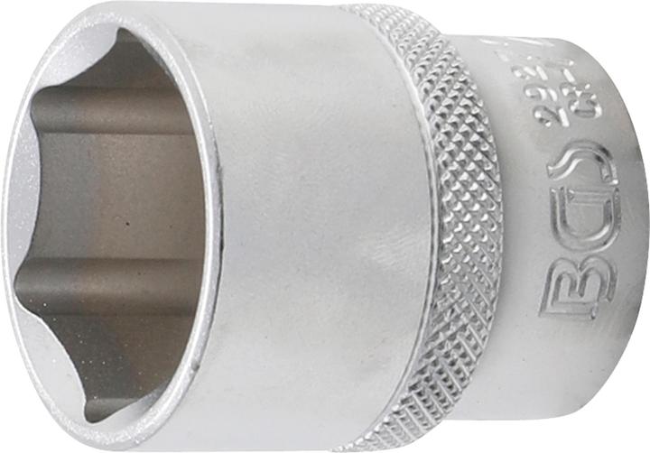Produktbild BGS Steckschlüssel-Einsatz Sechskant | Antrieb Innenvierkant 12,5 mm (1/2") | SW 27 mm (27 mm)