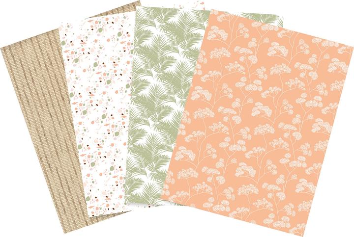 Produktbild Décopatch Bastelpapier DP033C 30 x 40 cm, 4 Blatt (35 g/m², 4 x)